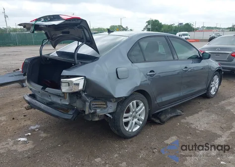 2015 Volkswagen Jetta 2.0L S from USA, damaged, VIN 3VW2K7AJ0FM251929